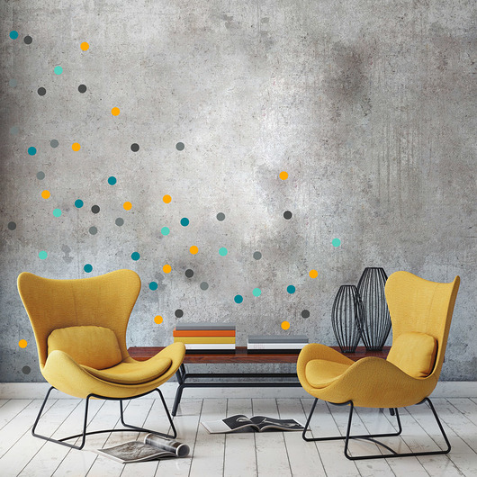 GRAFIKA confetti samoprzylepne NAKLEJKI Cghome