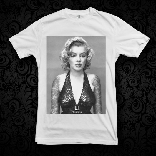 T-shirt "Monroe Inked" DoubleU Brand