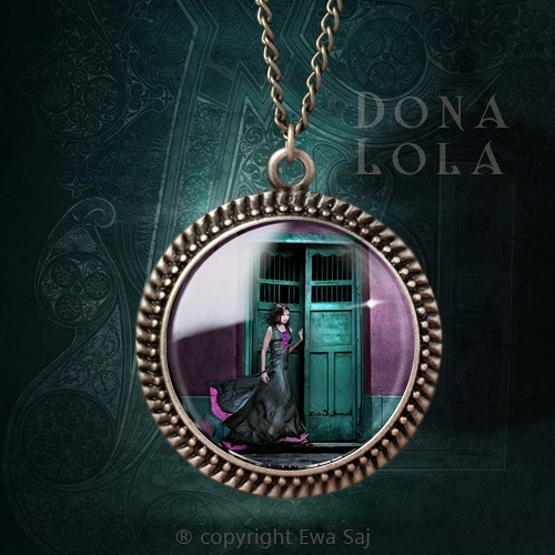 Dona Lola, romantyczny medalion Ewa Saj Fotografie