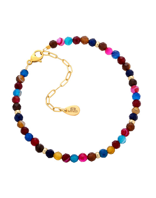 bransoletki z kamieni naturalnych Bransoletka z kamieni naturalnych - agat