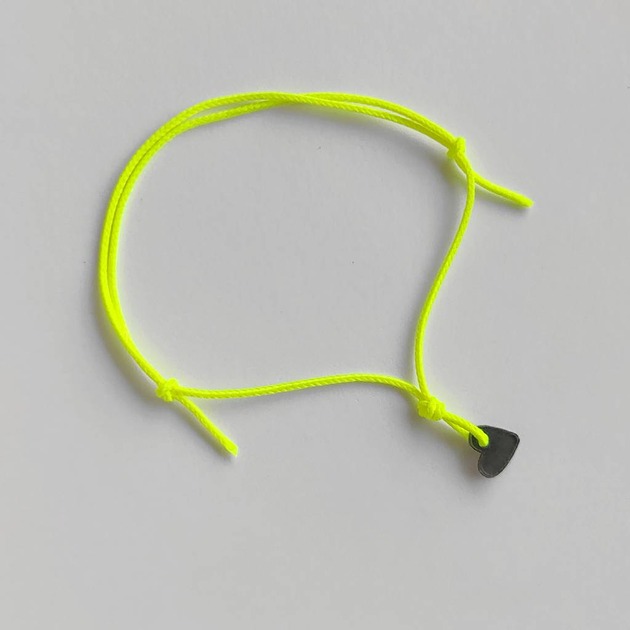 bransoletki na sznurku Serduszko bransoletka