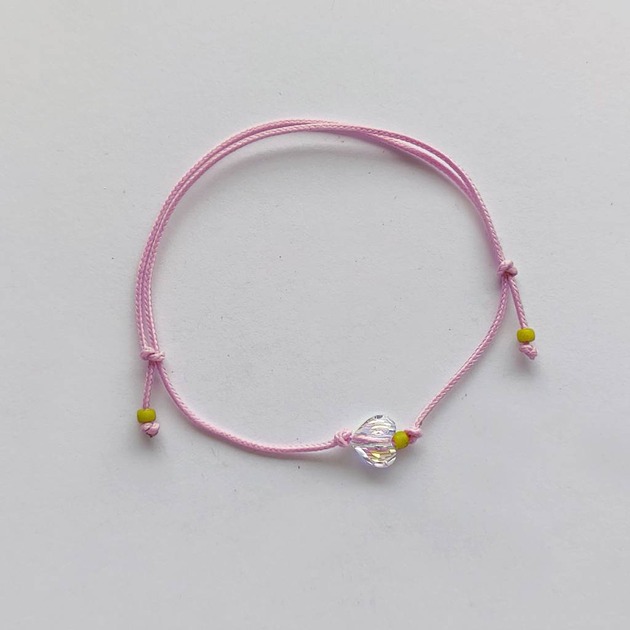 bransoletki na sznurku Serduszko  bransoletka