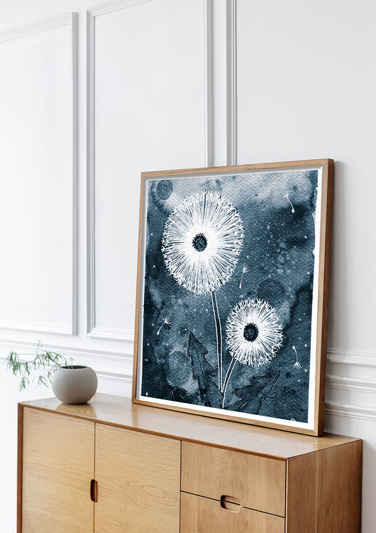 grafiki i ilustracje Dmuchawce I