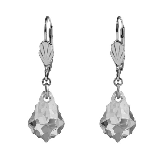 kolczyki swarovski Barokowe kolczyki z kryształami  Swarovskiego