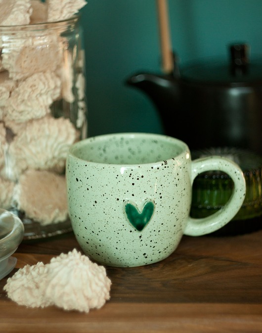 kubki Kubek z serduszkiem