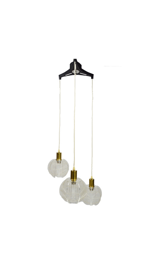 lampy wiszące Lampa kaskadowa, space age, lata 70