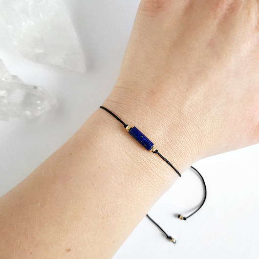 Lapis lazuli patyczek bransoletka Magneska