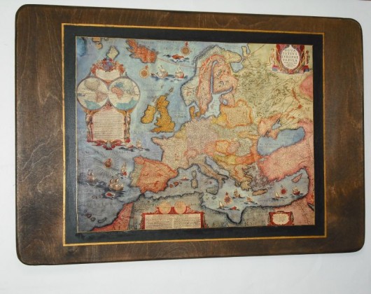Mapa Europy 1686 misha szura