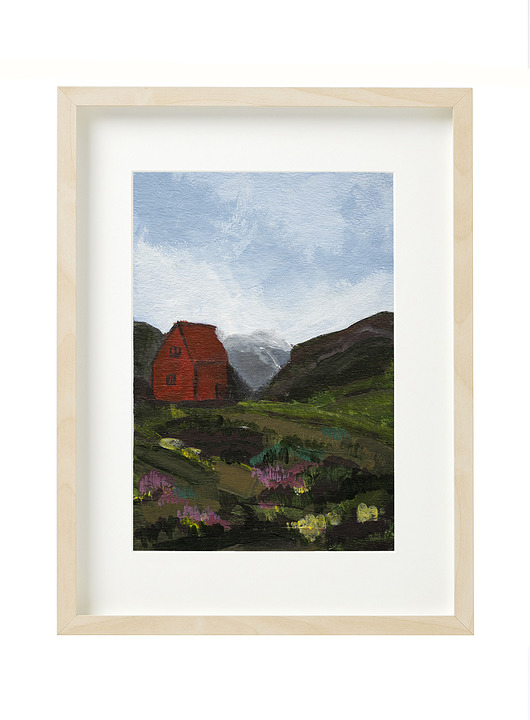 obrazy ORYGINAŁ 10 x 15 cm - Pejzaż No.11