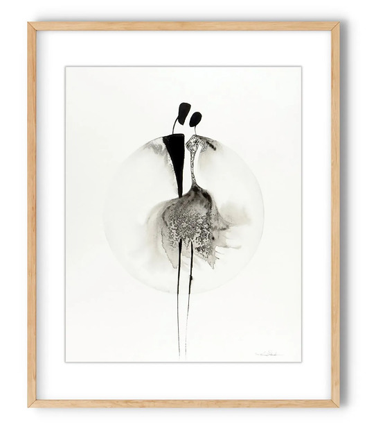 obrazy Grafika 40X50 cm wykonana ręcznie