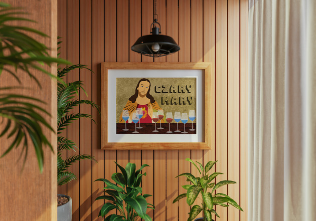 plakaty Plakat BARTENDER (ILUSTRACJA)