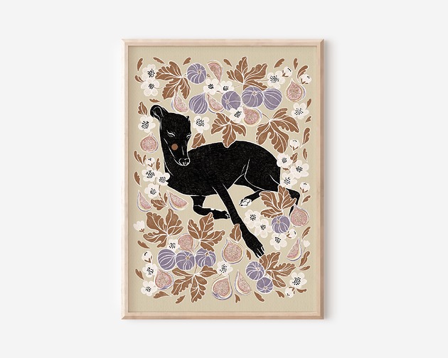 plakaty Plakat - Charcik w oliwkach