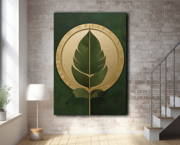 plakaty Tropikalne liście - Plakat - Loft, Minimalizm #84