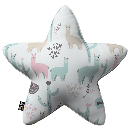 Poduszka Lucky Star Yellow Tipi