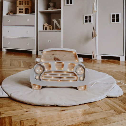 pokój dziecka - różne Mata do zabawy Miś Velvet beżowy z uszkami PZ