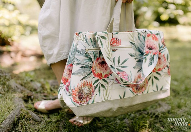 torby XXL Marmollada - torebka bawełniana tXL protea