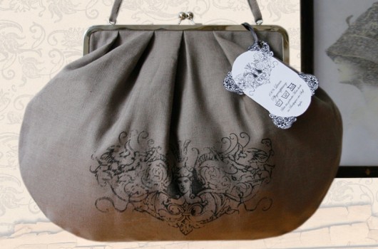 Torebka z biglem w stylu vintage Torebki Frida