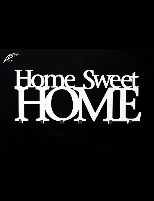 Wieszak Ubrania Home Sweet Design Super Prezent ArtSteel
