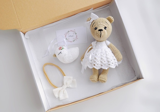 przytulanki dla niemowląt i dzieci Zestaw prezentowy  - śpiochowy