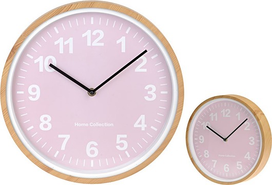 Zegar retro różowy MIA home