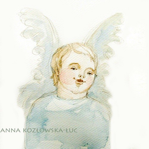 ANIOŁEK, portret Anna Kozłowska- Łuc