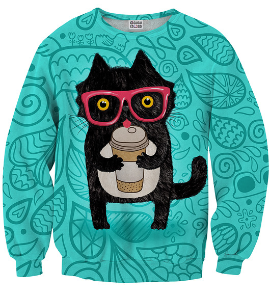 Bluza Coffee Cat Mr Gugu Miss Go