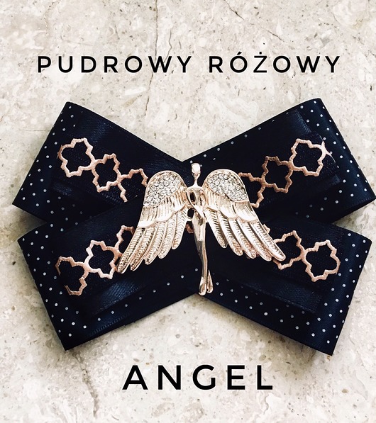 Brosza  ANGEL New Jedna sztuka! Pudrowy Różowy