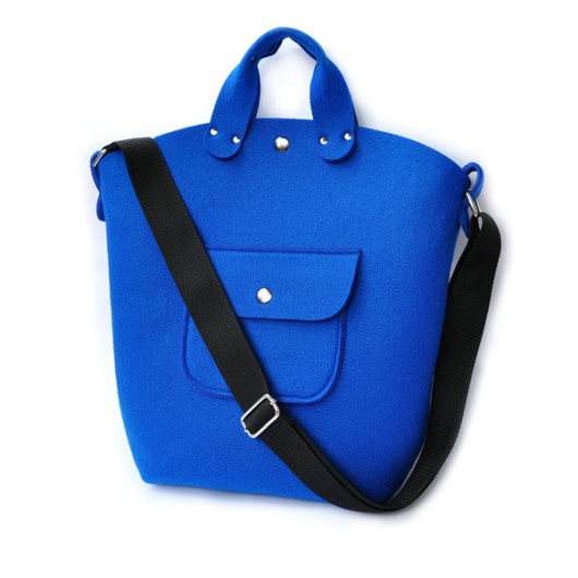 BiGGest BaG - vol.1 niebieska + zamek dla Pani A Beltrani