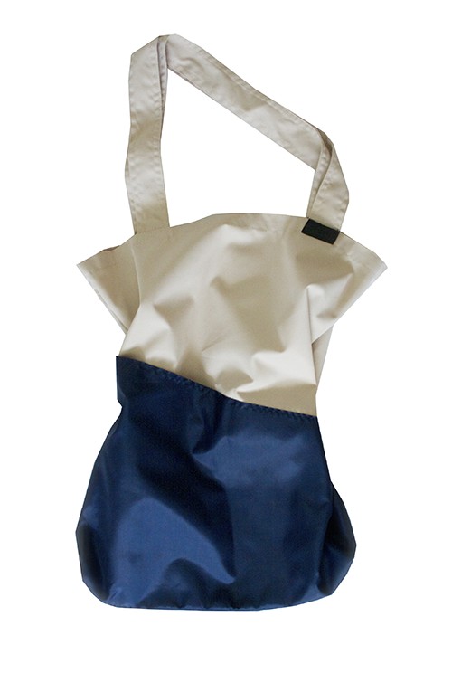 SHOPPER | two colours | nude + granat Bagasz