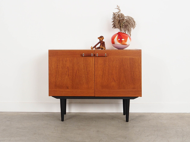 komody Szafka tekowa, duński design, lata 70, produkcja: Dania