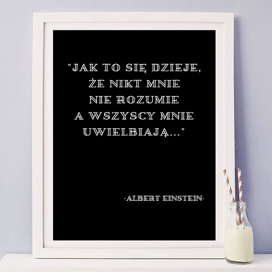 plakat jak to się dzieje,że nikt mnie nie  MUKI design
