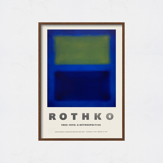 plakaty Mark Rothko  - Exhibition Poster