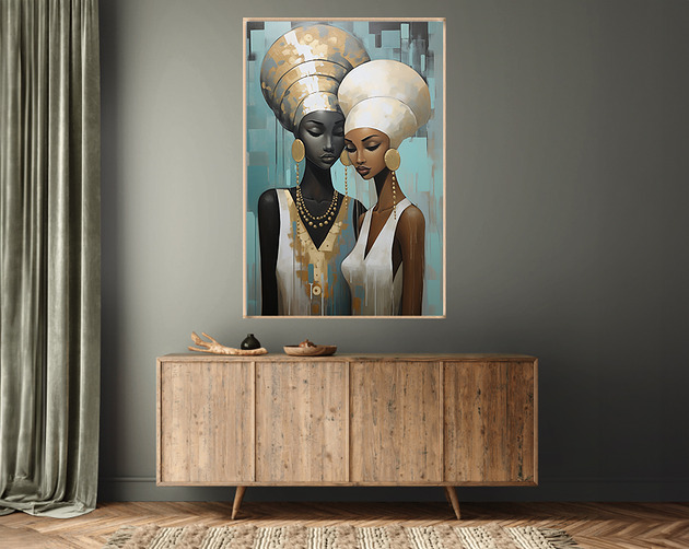 plakaty Oblicza Innych Wymiarów - Plakat - Druk - Abstrakcja, Surrealizm, Loft OIW9