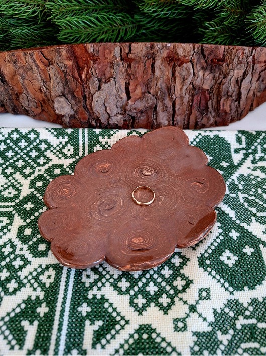 Podstawki pod kadzidełka Patera podstawka ceramiczna