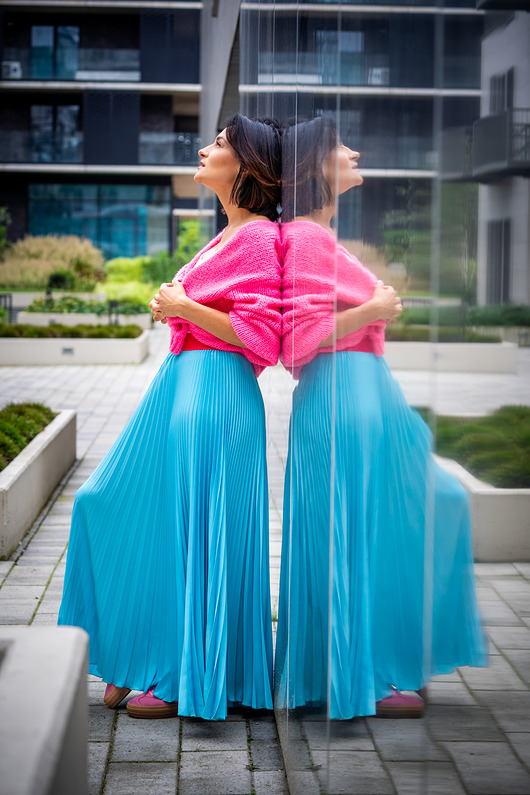 spódnice maxi Spódnica plisowana