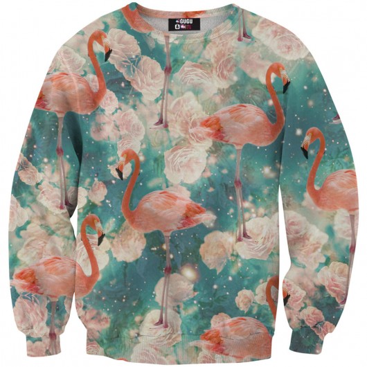 Flamingos sweater Mr Gugu Miss Go