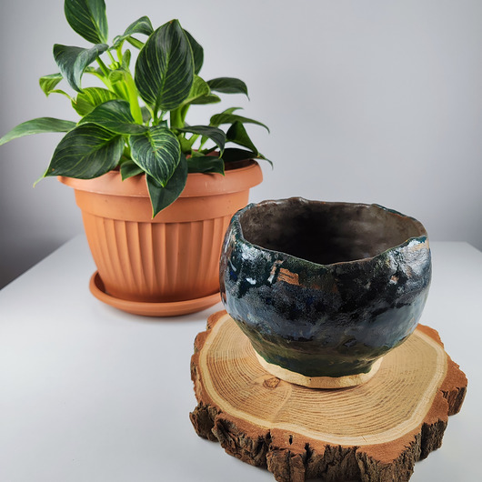 doniczki Ceramiczna osłonka na doniczkę