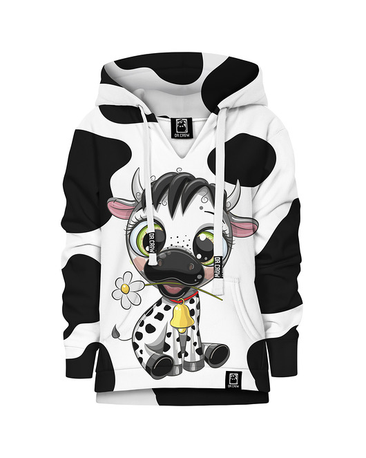 bluzy dla dziewczynki Bluza Dziewczynka DR.CROW Cute Cow