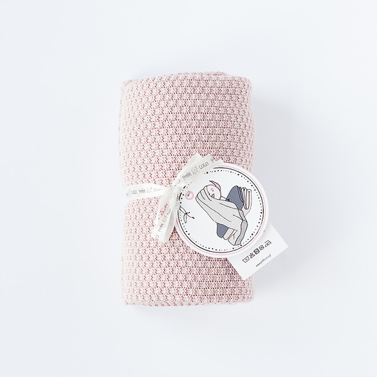 Kocyk bambusowy PARIS  RÓŻOWY  Petit Coco Petit Coco