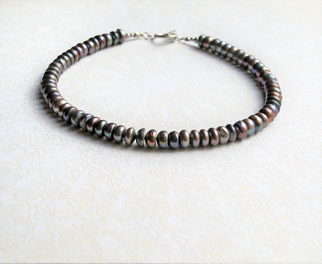 kolie Kolia - perły naturalne - naszyjnik LUX