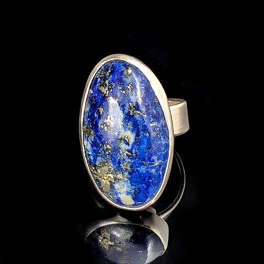 pierścionki srebrne Pierścionek Lapis lazuli