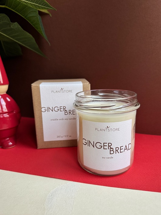 świece zapachowe GINGERBREAD Świeca sojowa DUŻA 260 g