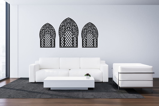 inne DEKORACYJNY PANEL AŻUROWY, OKNO MAROKAŃSKIE, DEKORACJA ŚCIENNA 3D, ORNAMENT, 