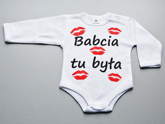 body i śpiochy niemowlęce Babcia tu była
