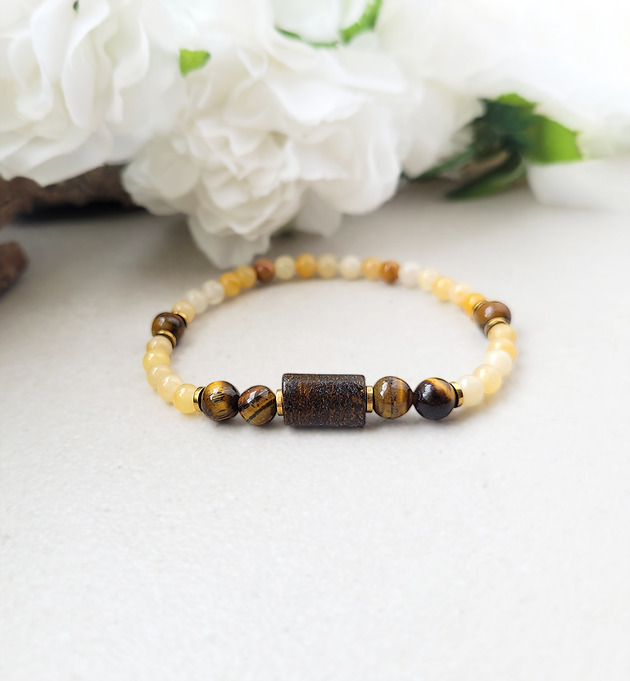 bransoletki z kamieni naturalnych Siła i pozytywne zmiany- bransoletka Ziemi z Bronzytem