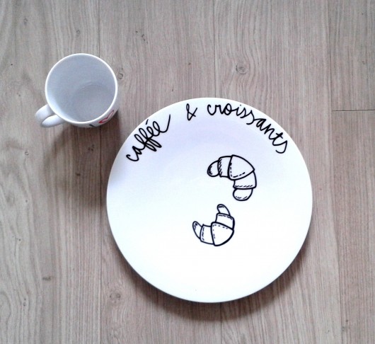 caffee & croissants my mug company