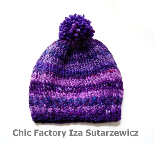 Czapka Wełniana - Merino CHIC FACTORY