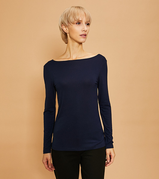 t-shirt damskie Berra Navy