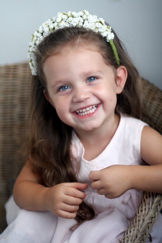 White Flower Tiara made by agah