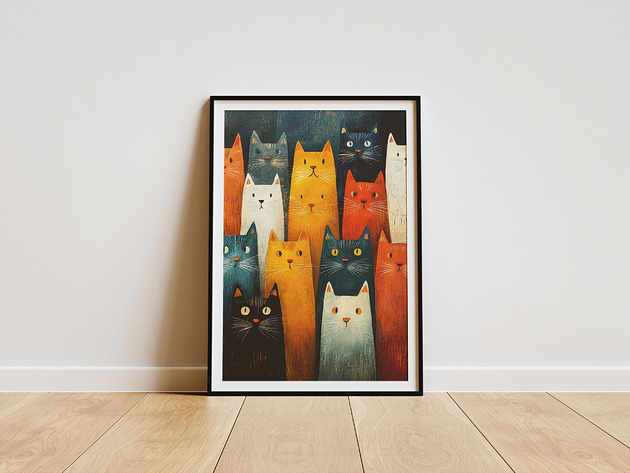 plakaty Plakat - Cat Mob